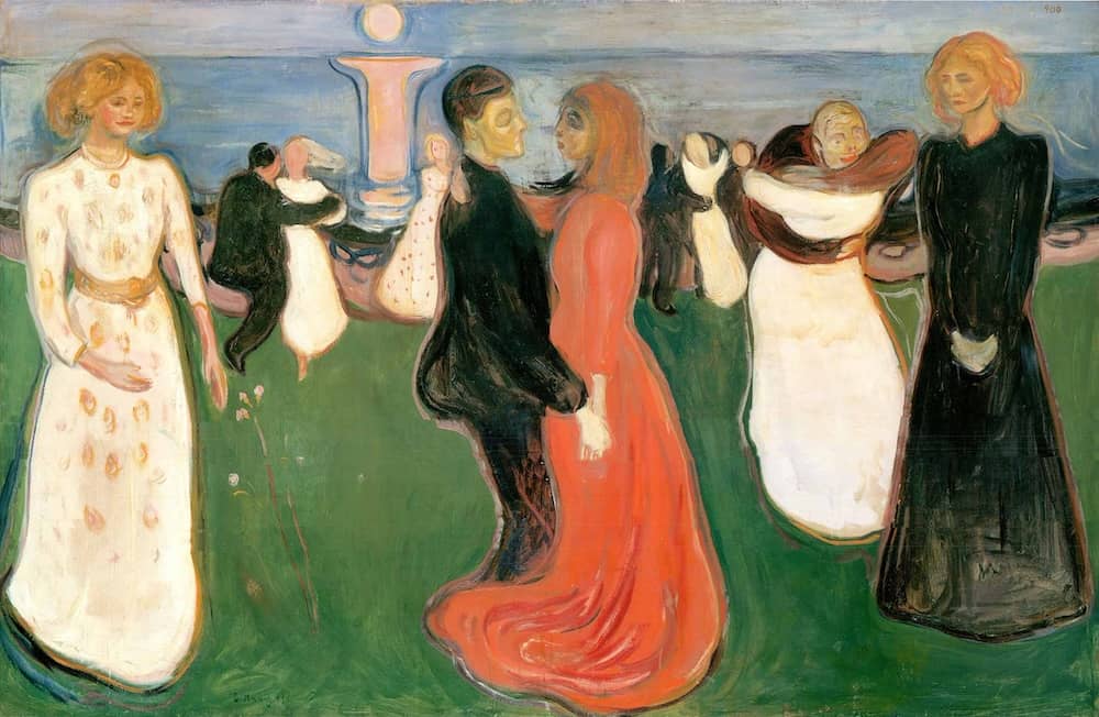 The Dance of Life, 1899 by Edvard Munch