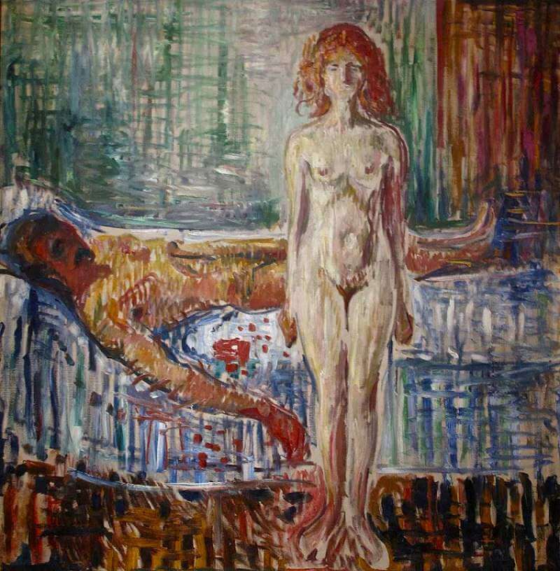 The Death of Marat, 1907 by Edvard Munch