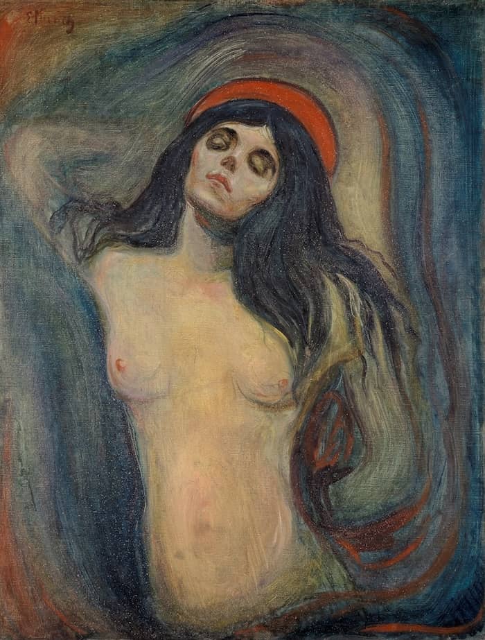 Madonna, 1894 by Edvard Munch