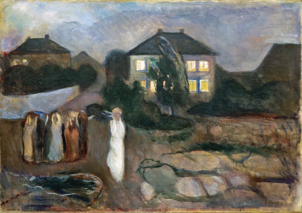 The Storm, 1893 by Edvard Munch
