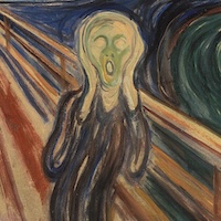 The Scream, 1893 by Edvard Munch