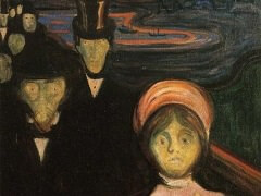 Anxiety by Edvard Munch