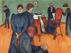 Death in the Sickroom by Edvard Munch