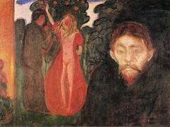 Jealousy by Edvard Munch