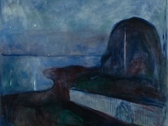 Starry Night by Edvard Munch