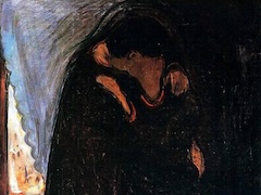 The Kiss by Edvard Munch