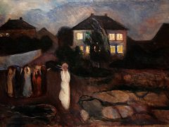 The Storm by Edvard Munch
