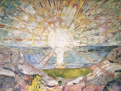 The Sun by Edvard Munch